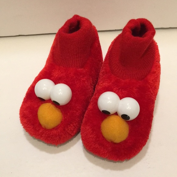 Sesame Street Shoes Toddler Elmo Slippers Size 9 Poshmark